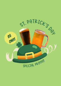 Saint Patrick Promo Poster Design