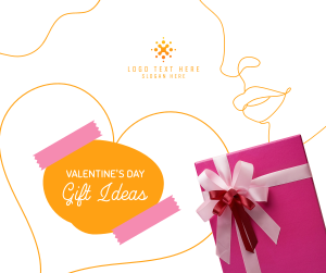 Valentines Gift Ideas Facebook post Image Preview