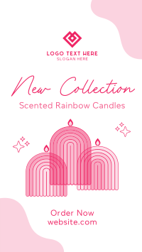 Rainbow Candle Collection Video Image Preview
