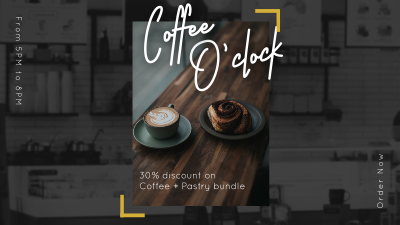 Coffee O'clock Facebook event cover Image Preview