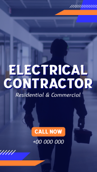  Electrical Contractor Service Instagram Reel Design