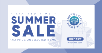 Summer Shopping Facebook Ad Design