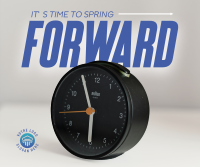 Spring Forward Facebook Post Design