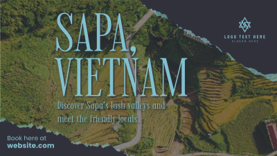 Vietnam Rice Terraces Facebook event cover Image Preview