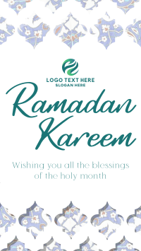 Ramadan Islamic Patterns Instagram Story Design