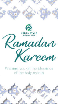 Ramadan Islamic Patterns Instagram story Image Preview