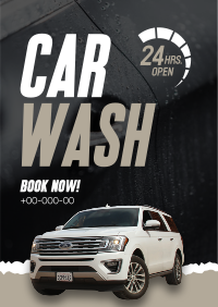 Car Wash Professional Service Poster Image Preview