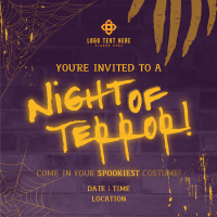 Spooky Halloween Party Instagram Post Preview