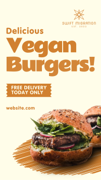 Vegan Burgers YouTube Short Image Preview