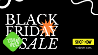 Black Friday Scribble Sale Animation Image Preview