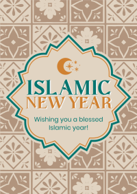 Islamic New Year Wishes Flyer Image Preview