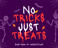 Halloween Special Treat Facebook Post Design