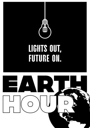 Earth Hour Movement Flyer Image Preview