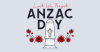 Remembering Anzac Day Facebook ad Image Preview