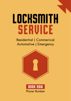 Locksmith Services Flyer Image Preview