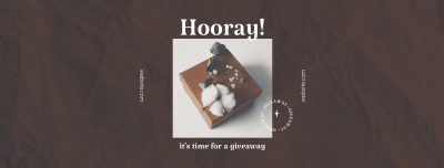 Hooray Gift Box Facebook cover Image Preview