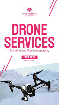 Professional Drone Service TikTok video Image Preview
