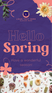 Hello Spring Instagram reel Image Preview
