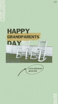 Grandparent's Rocking Chair Instagram Story Design
