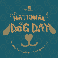 National Dog Day Instagram post Image Preview