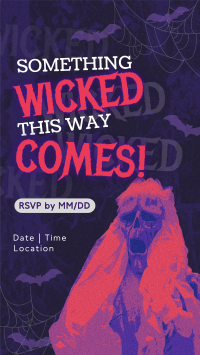 Wicked Halloween Party Instagram Reel Image Preview