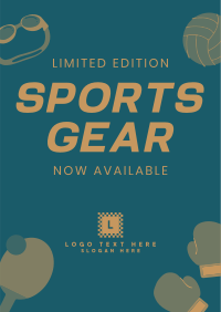 New Sports Gear Flyer Image Preview