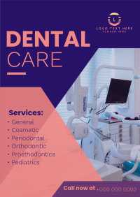 Formal Dental Lab Flyer Image Preview