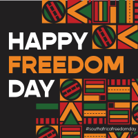 South African Freedom Celebration Instagram Post Design