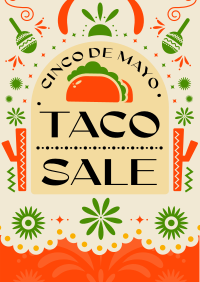 Cinco de Mayo Taco Promo Flyer Image Preview