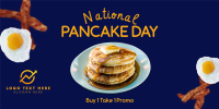 Breakfast Pancake Twitter post Image Preview