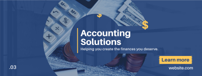 Accounting Solution Facebook cover Image Preview