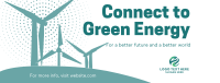 Green Energy Silhouette Facebook cover Image Preview
