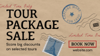 Travel Package Sale Facebook event cover Image Preview