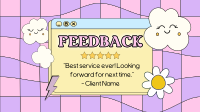 Cute Y2K Feedback Facebook event cover Image Preview