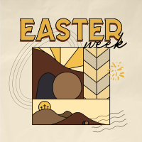 Holy Easter Week Instagram Post Image Preview