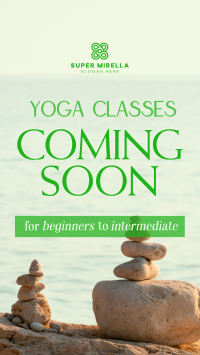 Yoga Classes Coming Facebook Story Image Preview