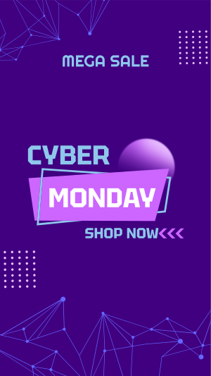 Tech Cyber Monday Sale Instagram story