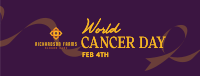 Cancer Day Support Facebook Cover Image Preview