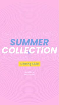 90's Lines Summer Collection Instagram Story Design