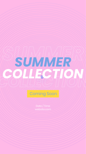 90's Lines Summer Collection Instagram story Image Preview