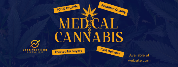 Trusted Medical Marijuana Facebook Cover Design