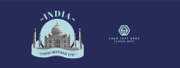 Incredible India Monument Facebook Cover Design