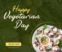 Vegetarian Delights Facebook post Image Preview