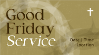  Good Friday Service Facebook event cover Image Preview