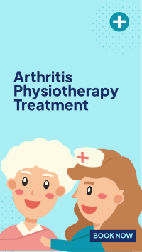 Elderly Physiotherapy Treatment Facebook story Image Preview