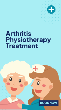 Elderly Physiotherapy Treatment Facebook Story Design