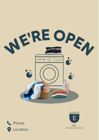 Laundry Clothes Flyer Design