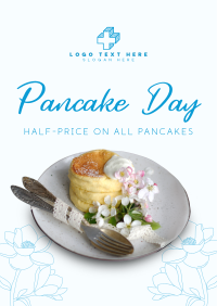 Fancy Pancake Party Flyer Image Preview