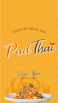 Authentic Pad Thai Instagram reel Image Preview