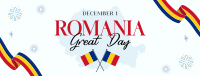 Romanian Great Day Facebook Cover Design